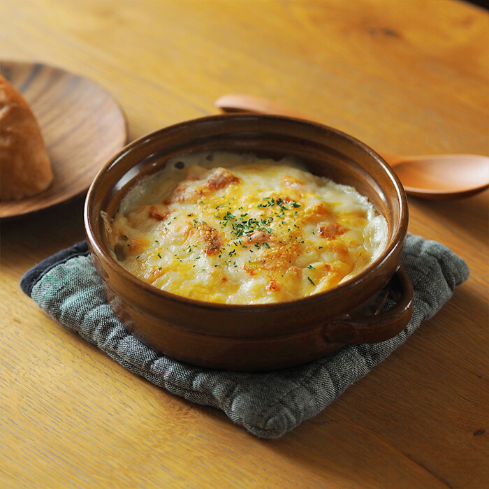 リーノ・エ・リーナ　スクエアミトン　マノン　ムーングレイ　/　Lino　e　Lina　Manon