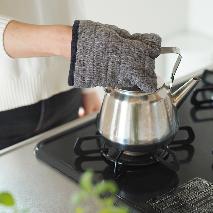 リーノ・エ・リーナ　スクエアミトン　マノン　ムーングレイ　/　Lino　e　Lina　Manon