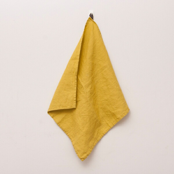 リーノ・エ・リーナ　キッチンクロス　マノン　ミモザ　/　Lino　e　Lina　Manon