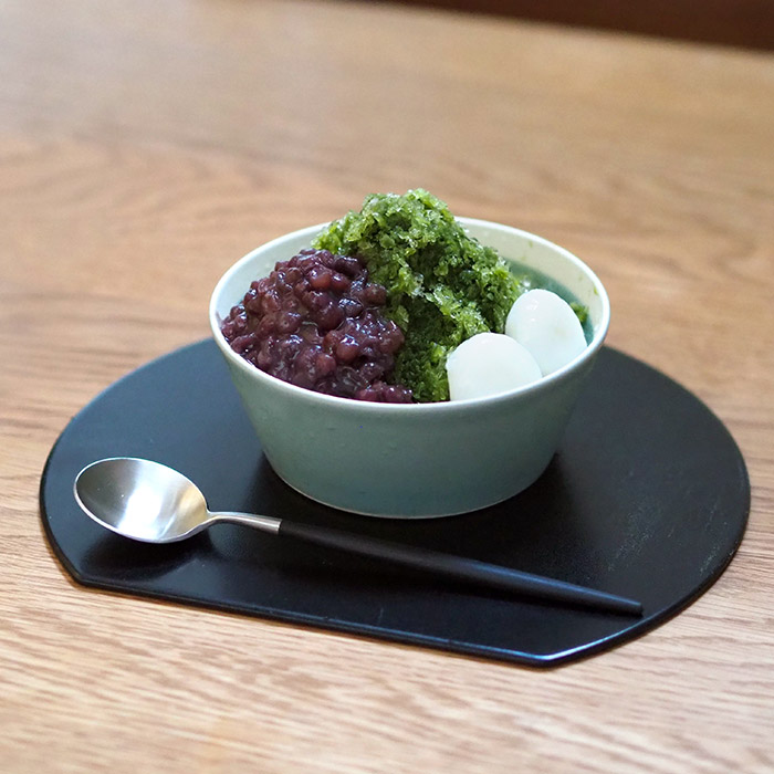 【プロキッチンオリジナル】【単品】半月盆S　両面　黒×赤　/　PROKITCHEN　□