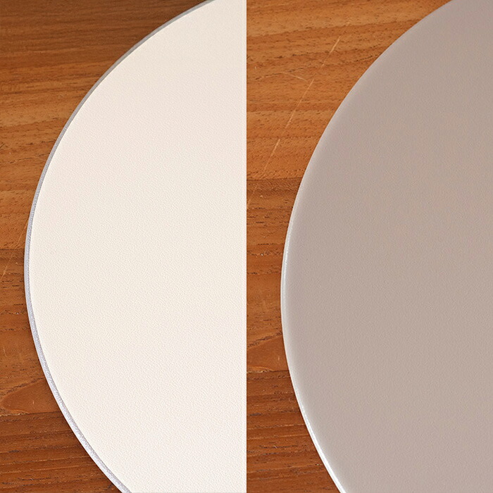 ■【プロキッチンオリジナル】【2枚セット】小判盆　両面　アイボリー×グレージュ　/　PROKITCHEN