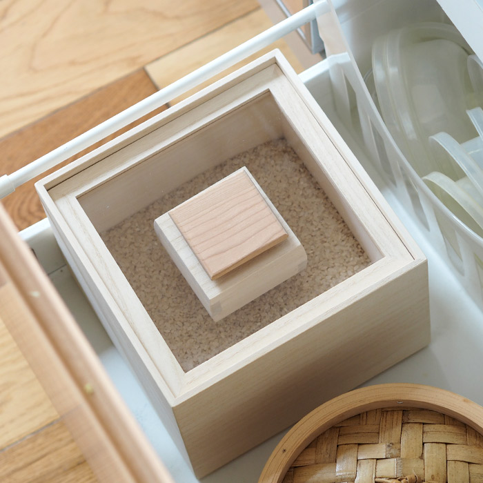 増田桐箱店　米櫃　3kg