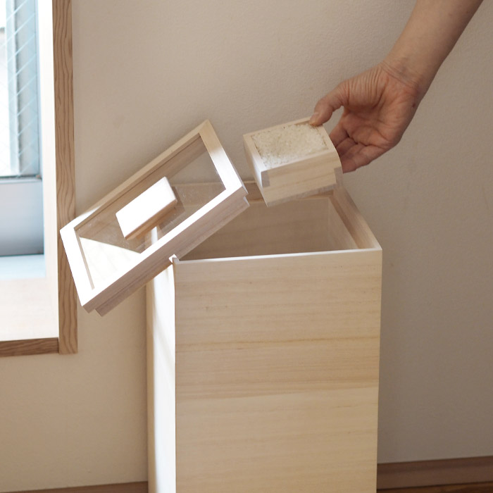 増田桐箱店　米櫃　10kg