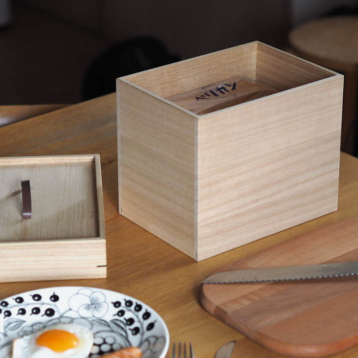 増田桐箱店　日本桐パン箱　1.5斤用