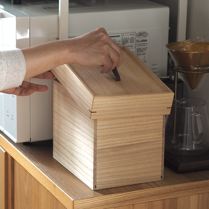 増田桐箱店　日本桐パン箱　1.5斤用