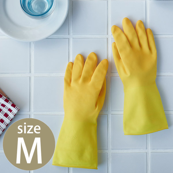 マリーゴールド　ゴム手袋　キッチン用　M　/　MARIGOLD