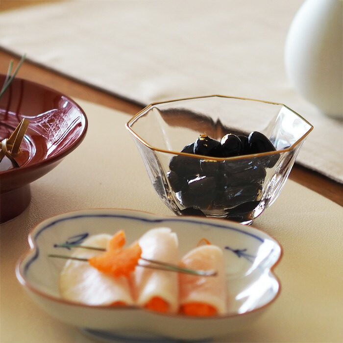 八角盃　金付き