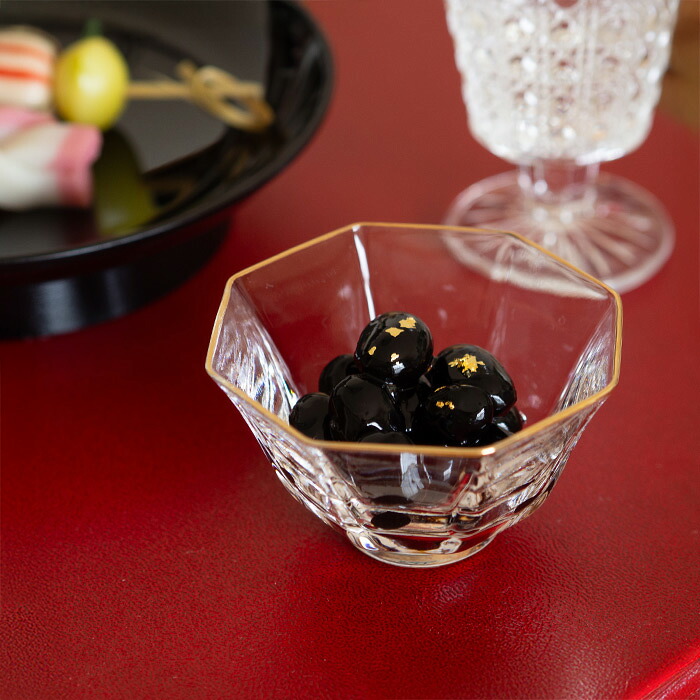 八角盃　金付き