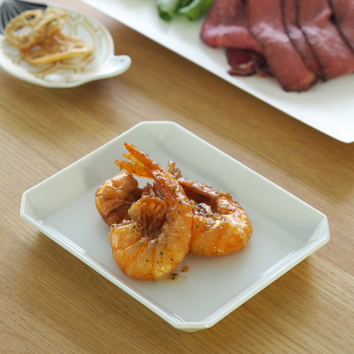 1616/aritajapan　TY　スクエアプレート　ホワイト　130