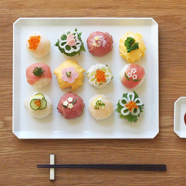 1616/aritajapan　TY　スクエアプレート　ホワイト　270