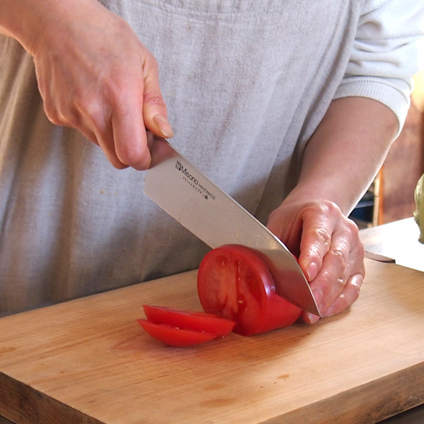 ミソノ　モリブデン鋼　三徳包丁　180mm　/　Misono