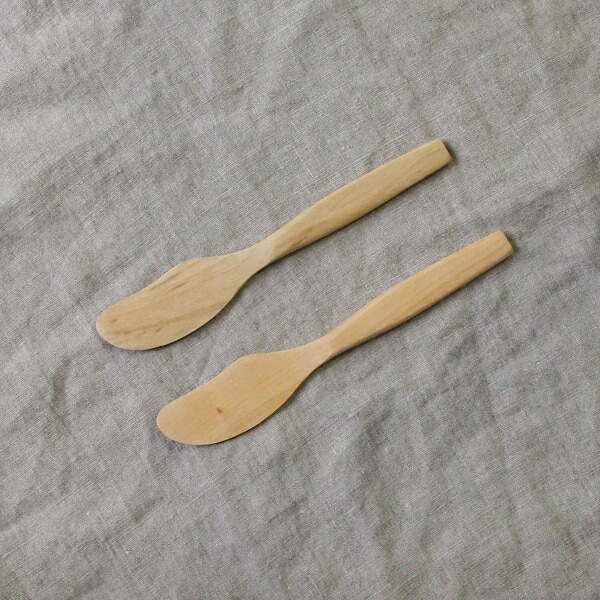 宮島工芸製作所　バターヘラ　さくら