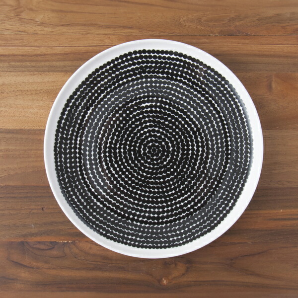 マリメッコ プレート 25cm ラシィマット / marimekko Rasymatto