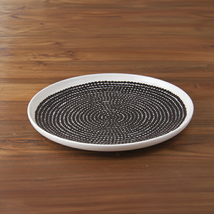 マリメッコ プレート 25cm ラシィマット / marimekko Rasymatto