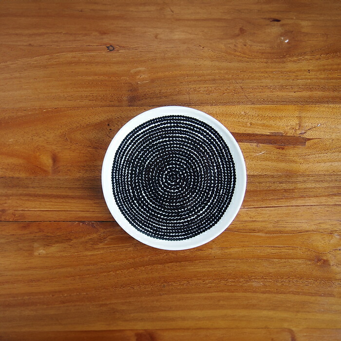 マリメッコ　プレート　13.5cm　ラシィマット　/　marimekko　Rasymatto