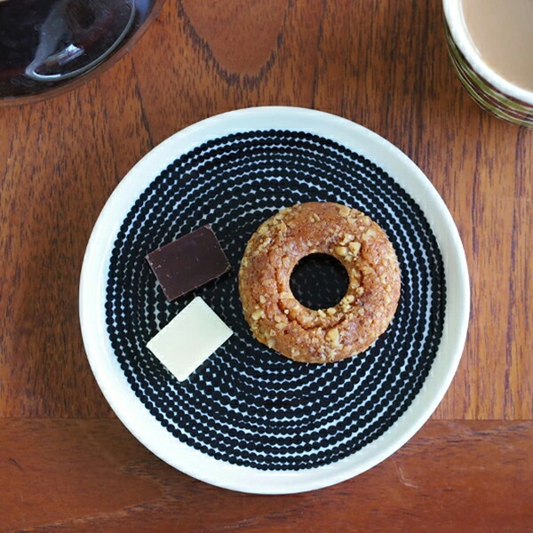 マリメッコ　プレート　13.5cm　ラシィマット　/　marimekko　Rasymatto