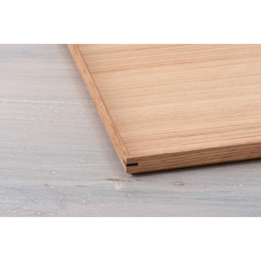 松屋漆器店　白木　尺正角盆