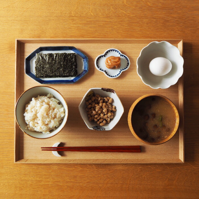 【訳あり】松屋漆器店　白木　1尺3寸長角盆