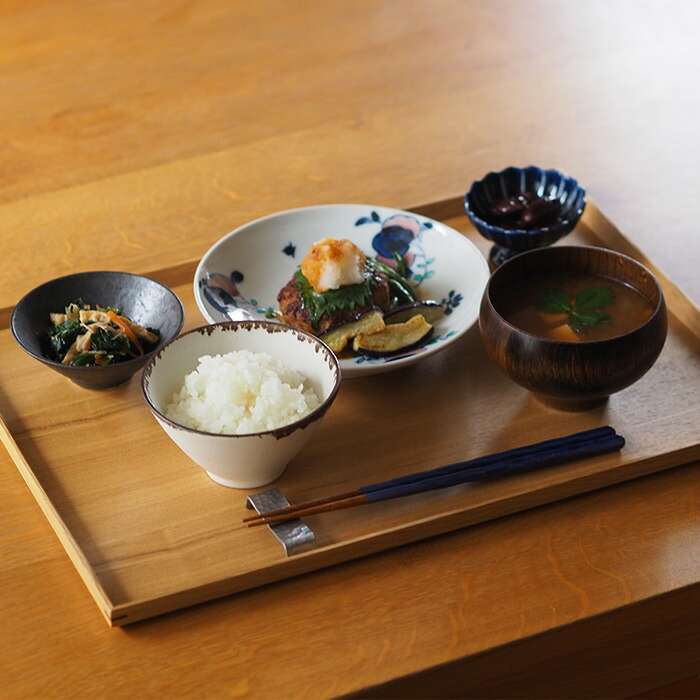 【訳あり】松屋漆器店　白木　1尺4寸長角盆