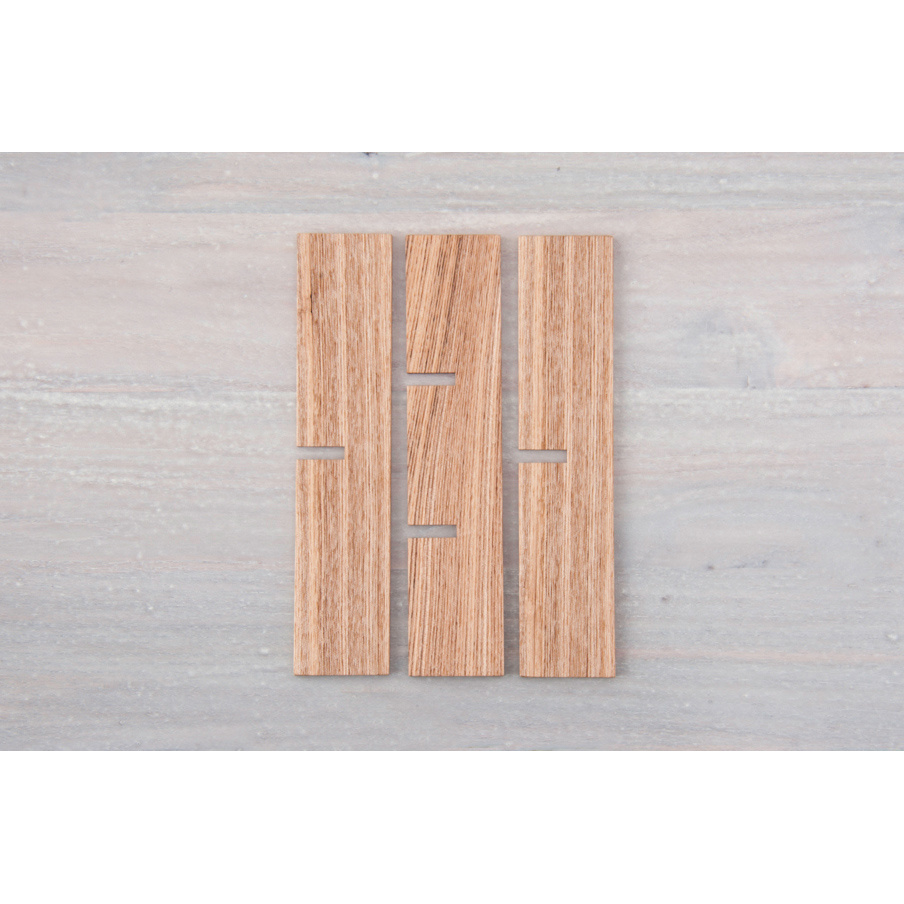 松屋漆器店 白木 6寸重箱用 六つ切仕切り