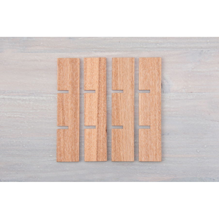 松屋漆器店 白木 6寸重箱用 九つ切仕切り