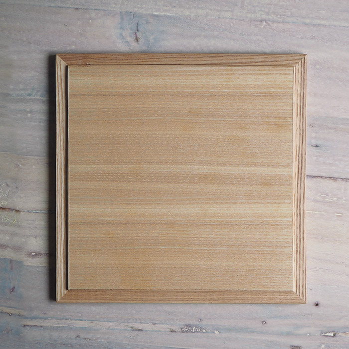 松屋漆器店　白木　6寸重箱用蓋　内白木