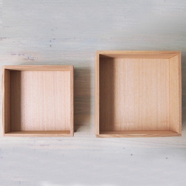 松屋漆器店 白木 6寸三段重 内白木