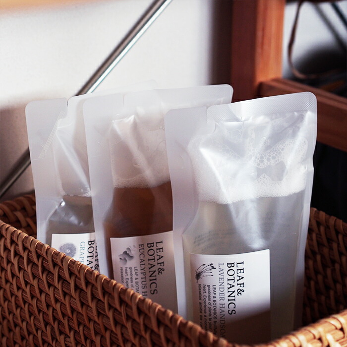 リーフ&ボタニクス　ハンドソープ　ラベンダー　詰替用　230ml　/　LEAF＆BOTANICS　