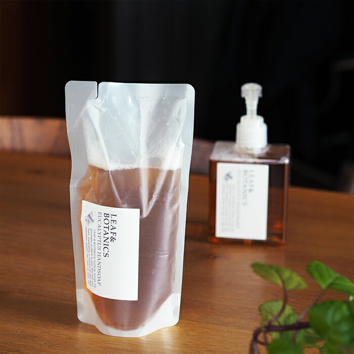 リーフ&ボタニクス　ハンドソープ　ユーカリ　詰替用　/　LEAF＆BOTANICS　