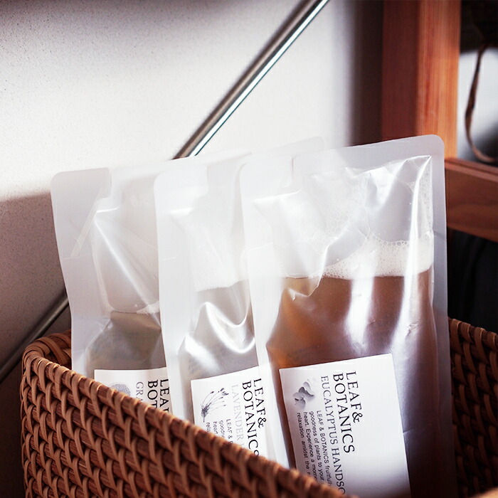 リーフ&ボタニクス　ハンドソープ　ユーカリ　詰替用　/　LEAF＆BOTANICS　