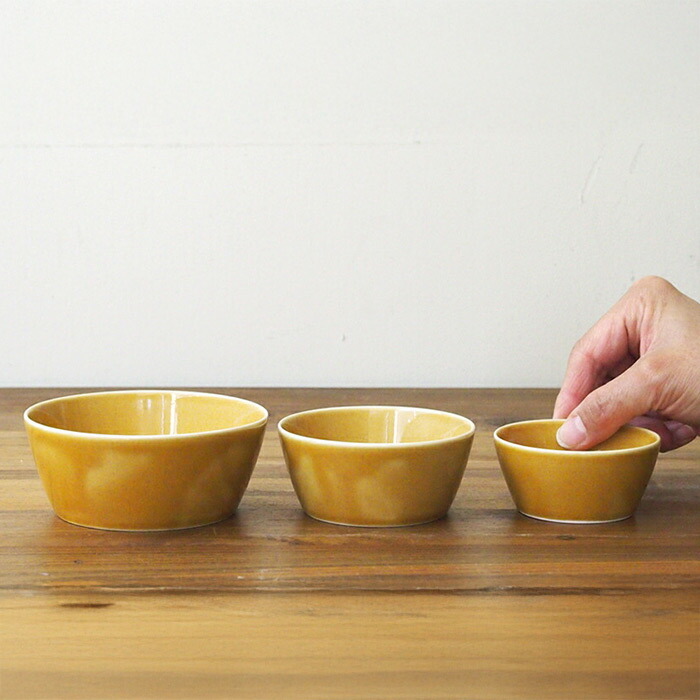 瑞々　小鉢3寸　うす飴