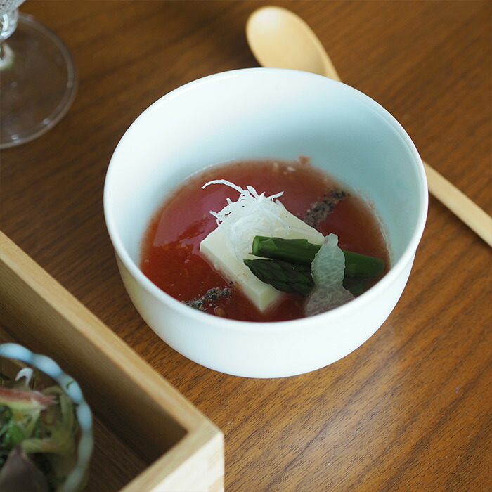 瑞々　めし碗　青白