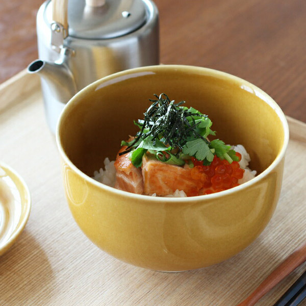 瑞々　茶漬碗　うす飴