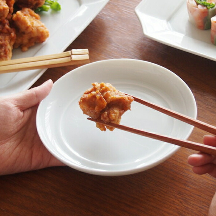 瑞々　まる皿5寸　青白