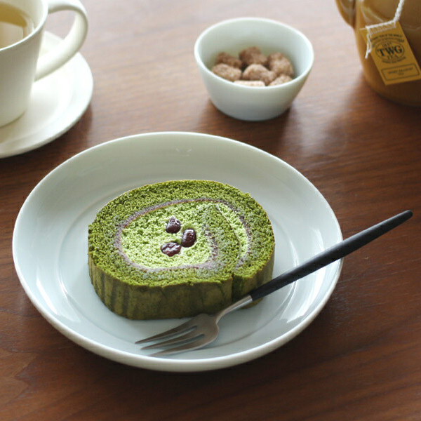 瑞々　まる皿6寸　青白