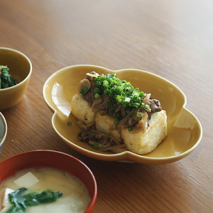 瑞々　木瓜長鉢7寸　うす飴