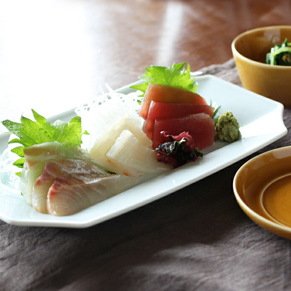 瑞々　すみきり長皿　青白