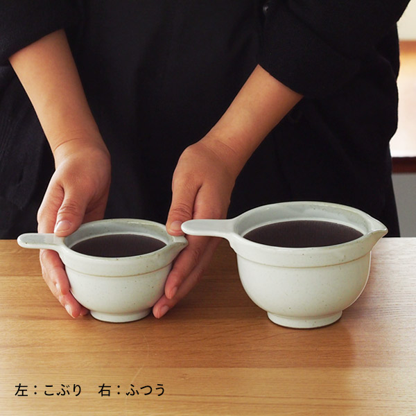 かもしか道具店　なっとうバチ　こぶり　白