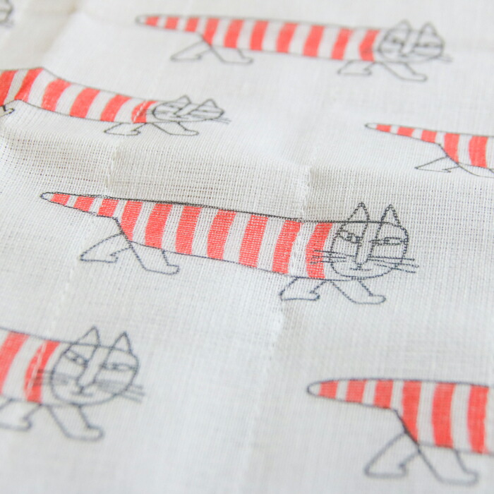 中川政七商店　LISA LARSON ふきん　マイキー/レッド　