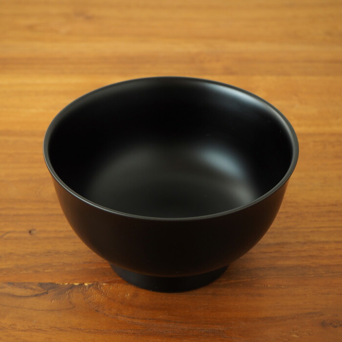 漆琳堂　越前硬漆　朝倉椀　4寸　黒