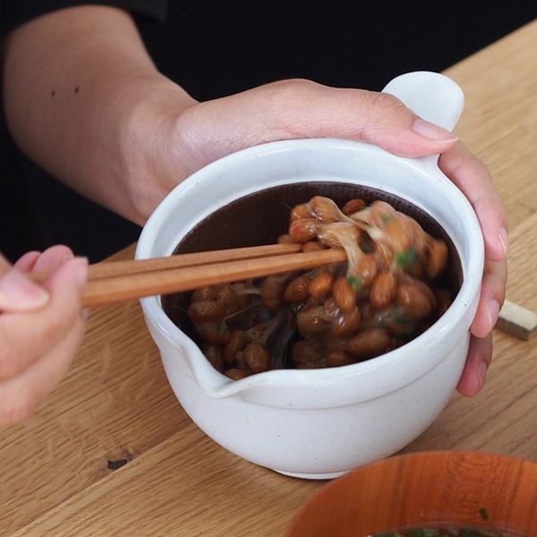 かもしか道具店　なっとうバチ　ふつう　白