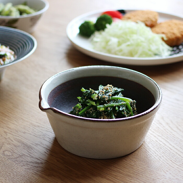 かもしか道具店　すりバチ　白