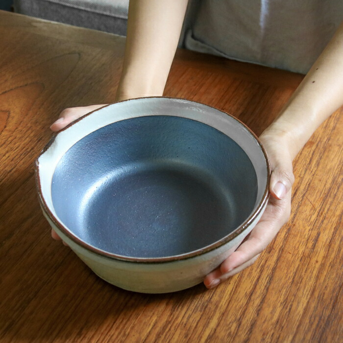 かもしか道具店　すりバチ　大　白