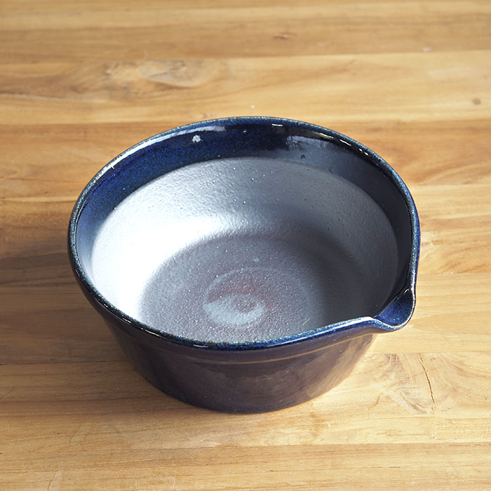 かもしか道具店　すりバチ　藍