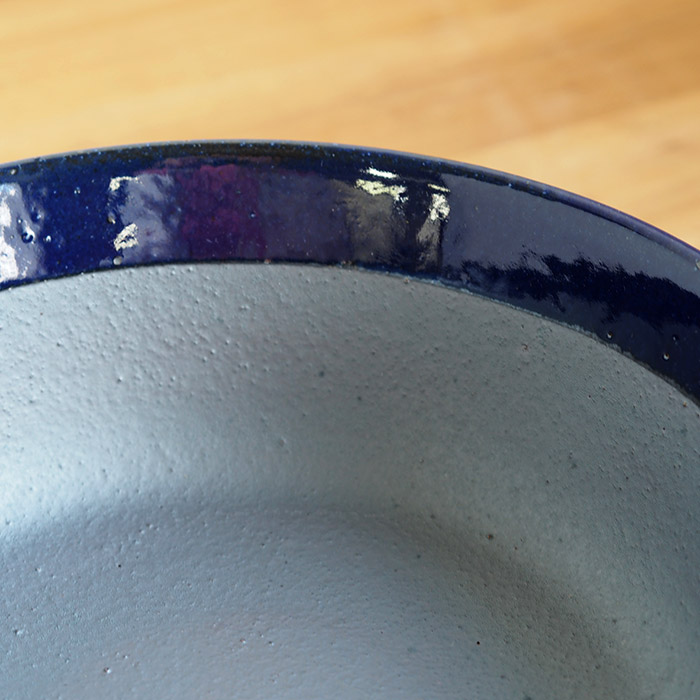 かもしか道具店　すりバチ　大　藍