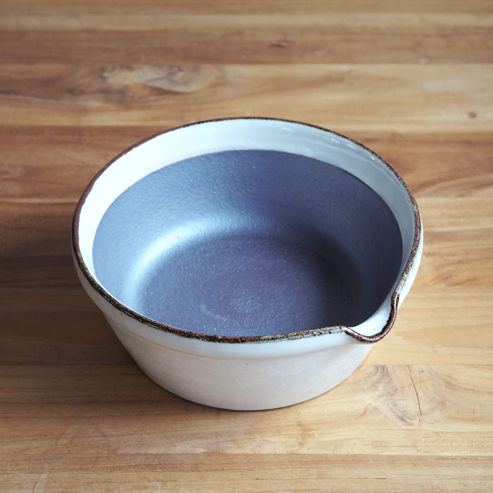 かもしか道具店　すりバチ　白