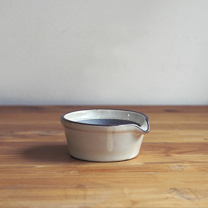 かもしか道具店　スパイスすりバチ　白