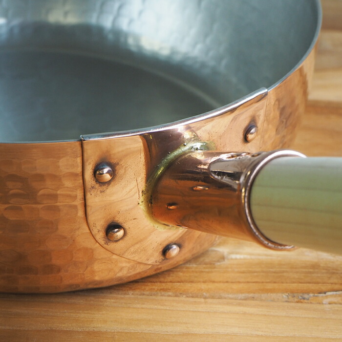 中村銅器製作所　銅行平鍋　21cm