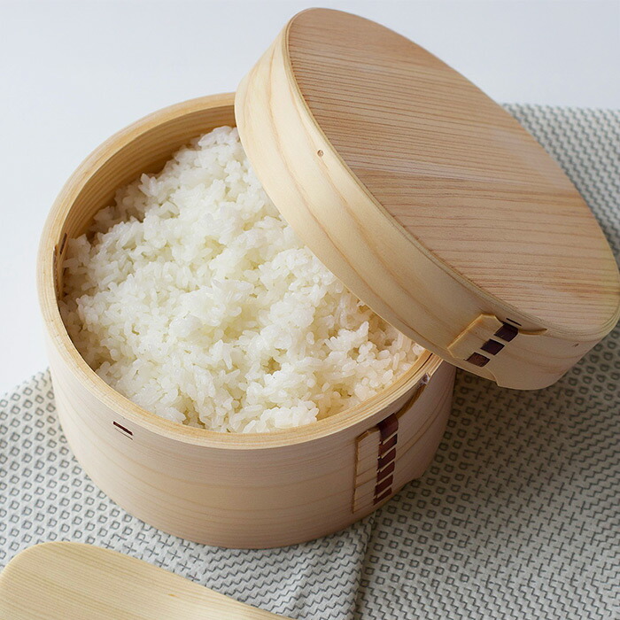 にちにち道具　曲げ輪のおひつ　7寸