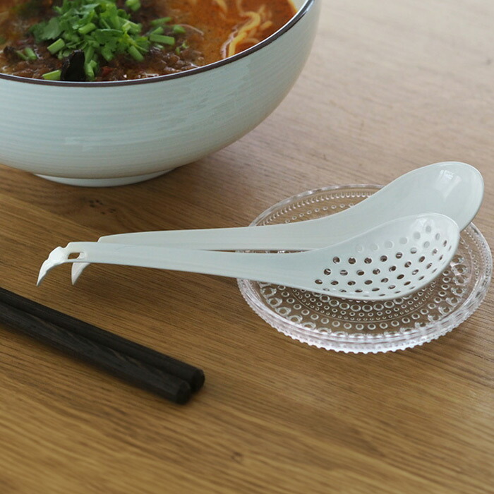 野田琺瑯　琺瑯穴あきレンゲスプーン